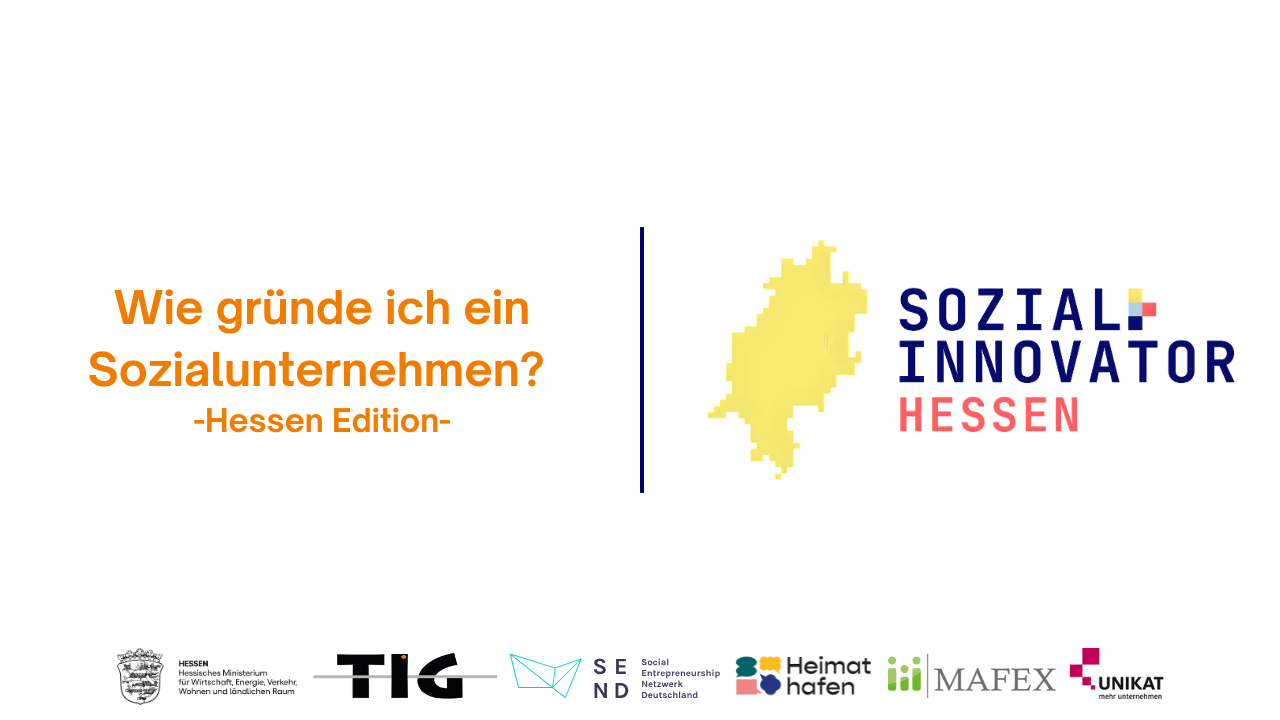 Wie gründe ich ein Sozialunternehmen? Hessen Edition
